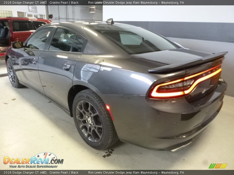 2018 Dodge Charger GT AWD Granite Pearl / Black Photo #3