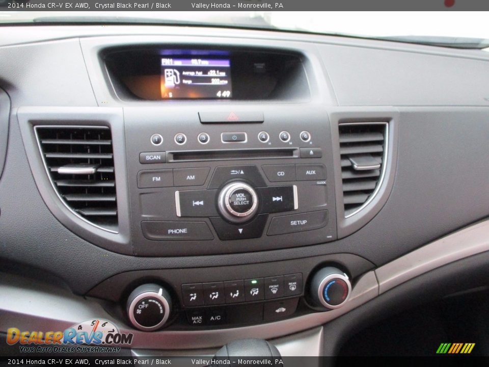 2014 Honda CR-V EX AWD Crystal Black Pearl / Black Photo #16