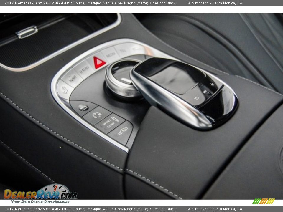 2017 Mercedes-Benz S 63 AMG 4Matic Coupe designo Alanite Grey Magno (Matte) / designo Black Photo #21