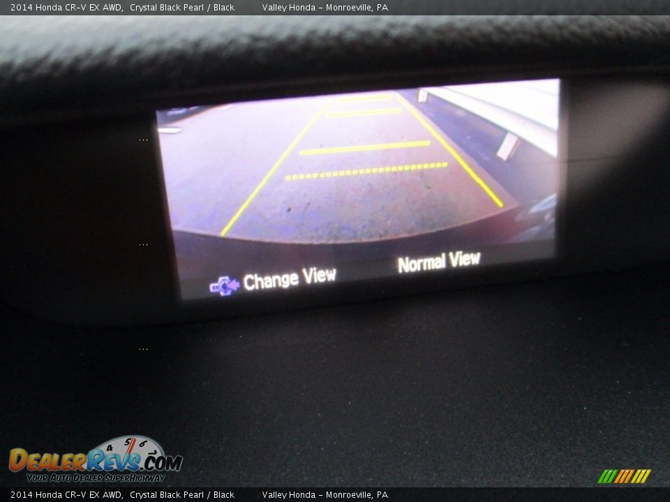 2014 Honda CR-V EX AWD Crystal Black Pearl / Black Photo #17