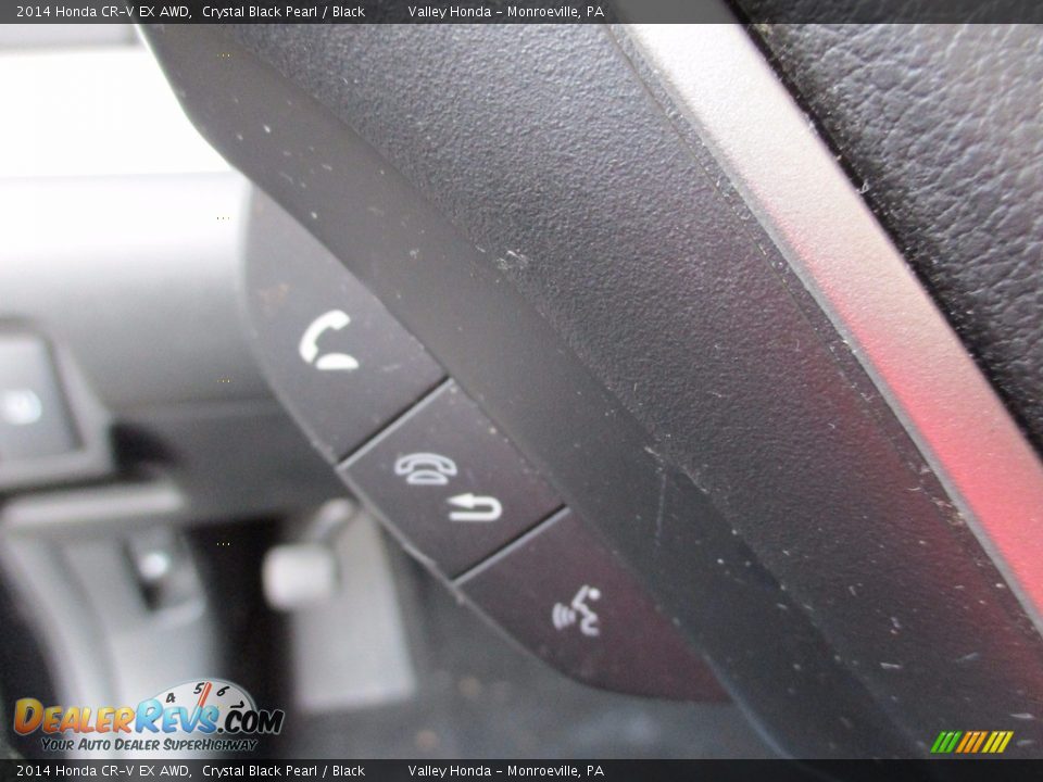 2014 Honda CR-V EX AWD Crystal Black Pearl / Black Photo #18