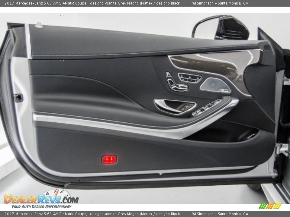2017 Mercedes-Benz S 63 AMG 4Matic Coupe designo Alanite Grey Magno (Matte) / designo Black Photo #24