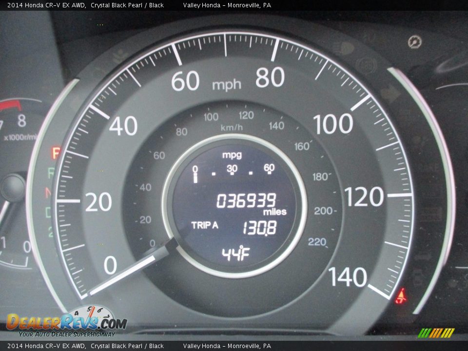2014 Honda CR-V EX AWD Crystal Black Pearl / Black Photo #20