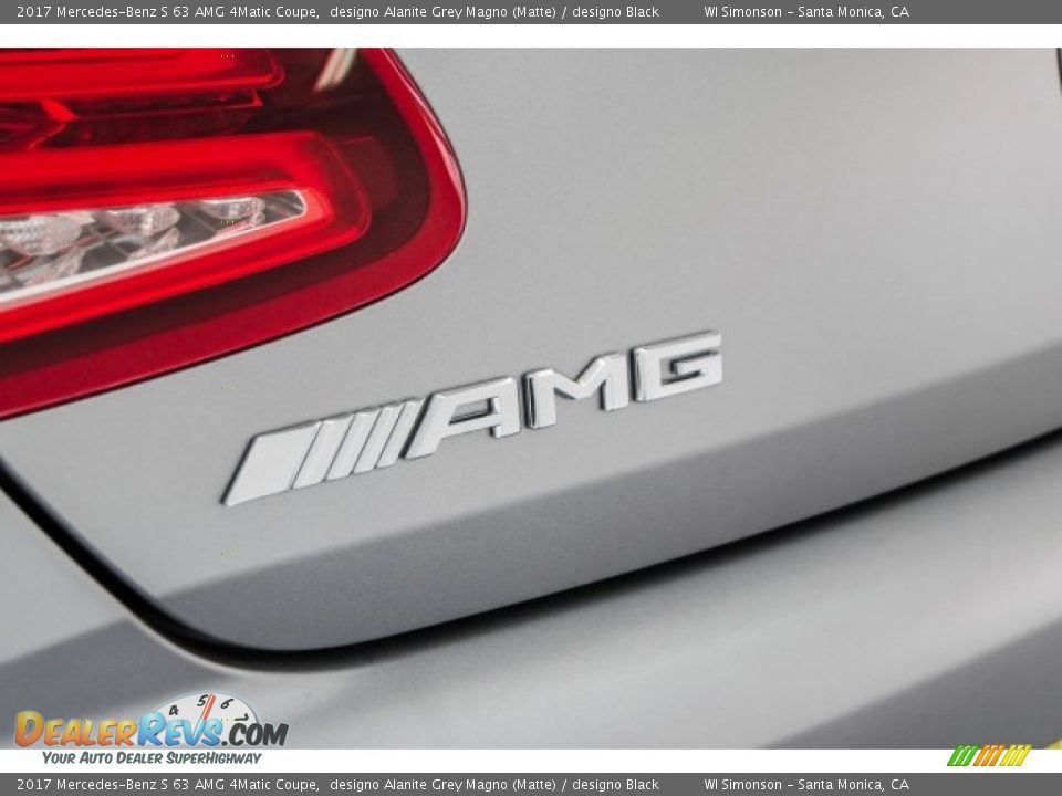 2017 Mercedes-Benz S 63 AMG 4Matic Coupe designo Alanite Grey Magno (Matte) / designo Black Photo #26
