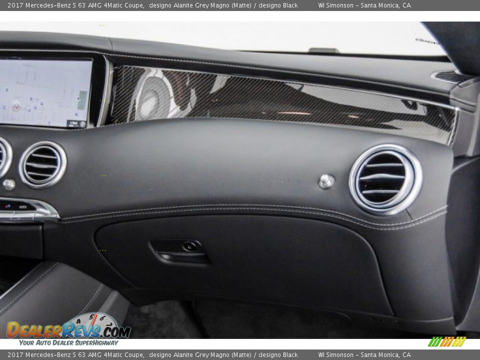 2017 Mercedes-Benz S 63 AMG 4Matic Coupe designo Alanite Grey Magno (Matte) / designo Black Photo #27