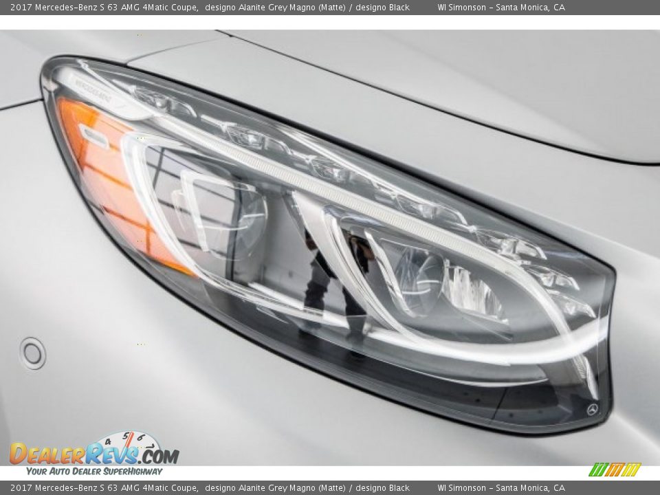2017 Mercedes-Benz S 63 AMG 4Matic Coupe designo Alanite Grey Magno (Matte) / designo Black Photo #31
