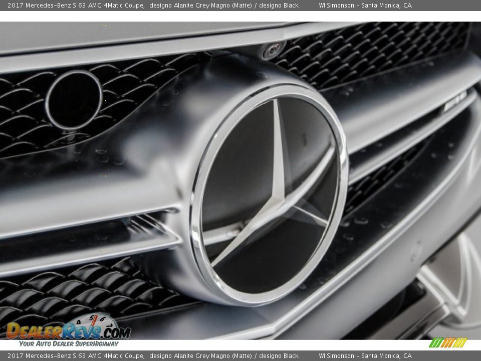 2017 Mercedes-Benz S 63 AMG 4Matic Coupe designo Alanite Grey Magno (Matte) / designo Black Photo #32