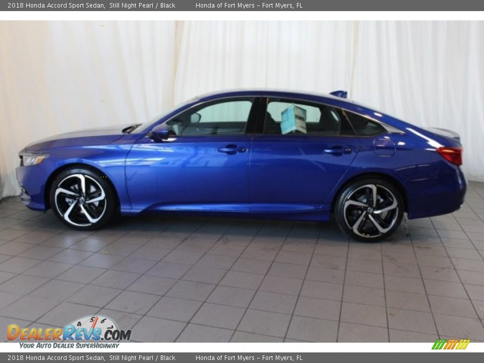 2018 Honda Accord Sport Sedan Still Night Pearl / Black Photo #5