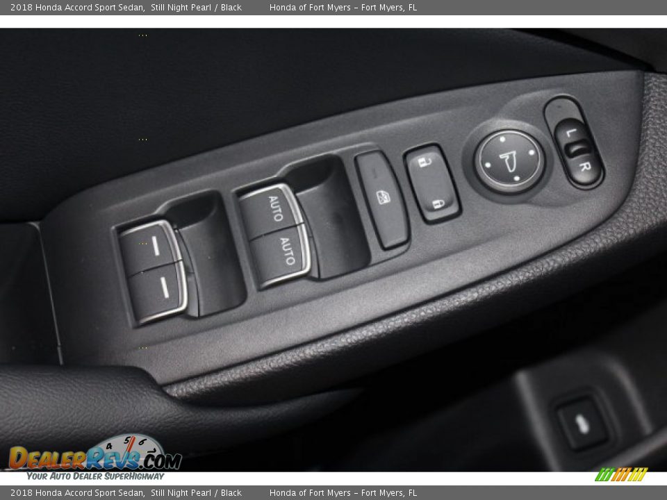 2018 Honda Accord Sport Sedan Still Night Pearl / Black Photo #10