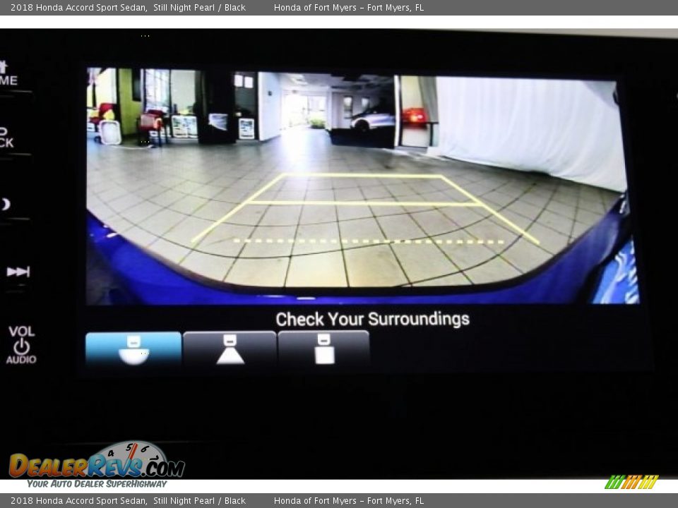 2018 Honda Accord Sport Sedan Still Night Pearl / Black Photo #16