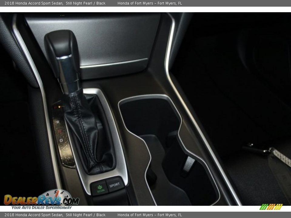 2018 Honda Accord Sport Sedan Still Night Pearl / Black Photo #19