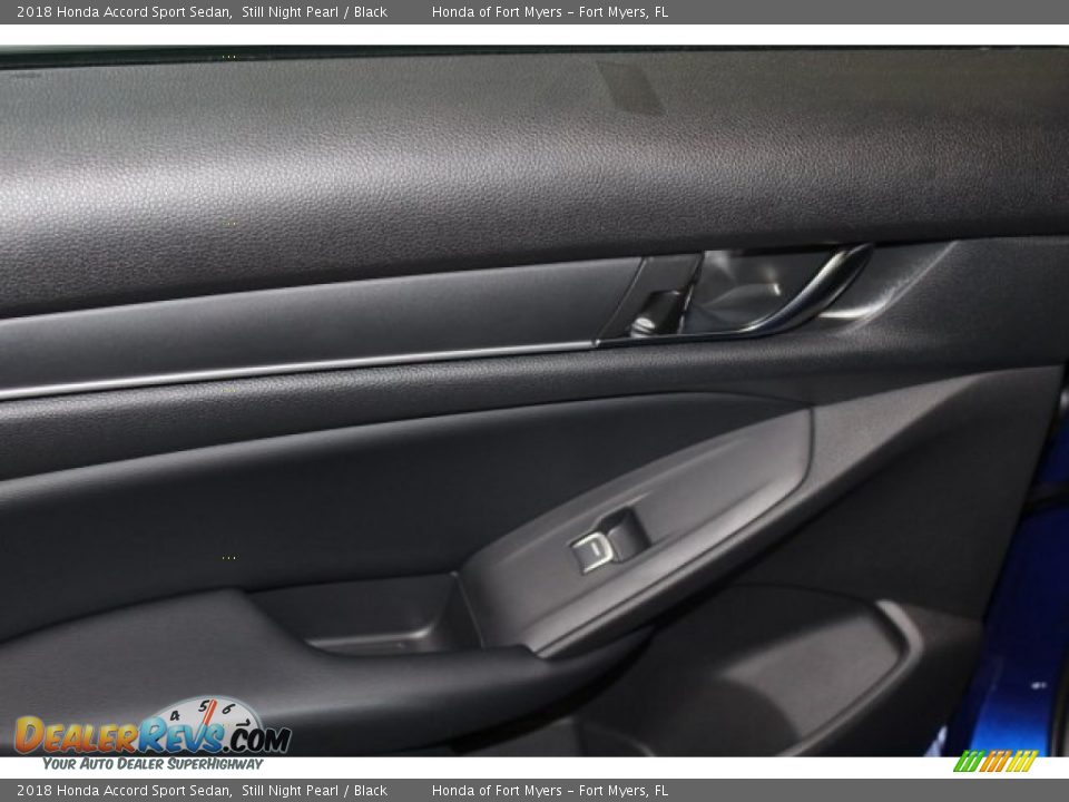 2018 Honda Accord Sport Sedan Still Night Pearl / Black Photo #20