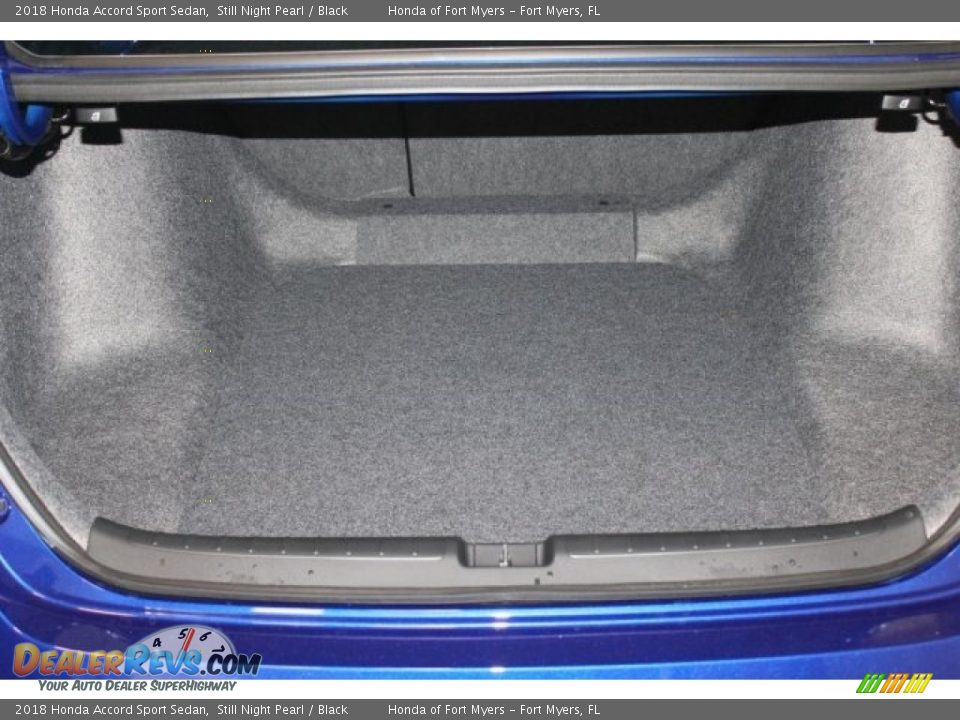 2018 Honda Accord Sport Sedan Still Night Pearl / Black Photo #22