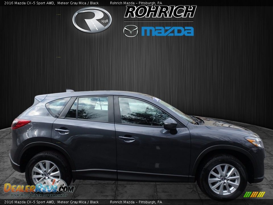 2016 Mazda CX-5 Sport AWD Meteor Gray Mica / Black Photo #2