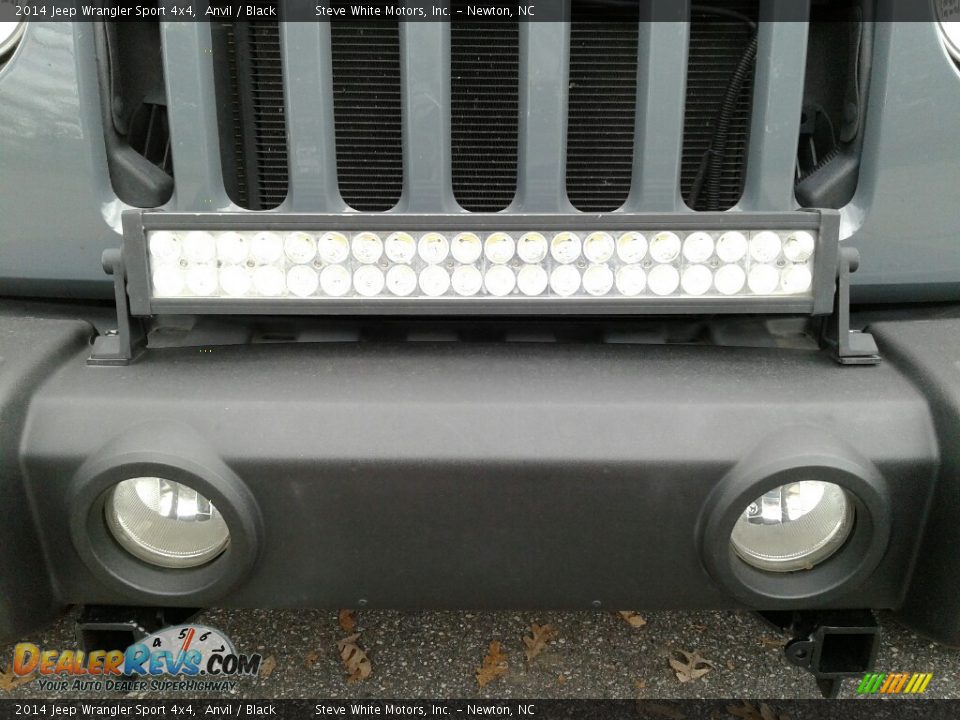 2014 Jeep Wrangler Sport 4x4 Anvil / Black Photo #25