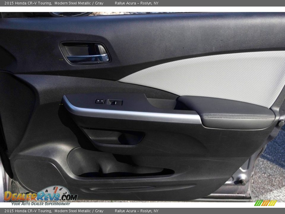 2015 Honda CR-V Touring Modern Steel Metallic / Gray Photo #17