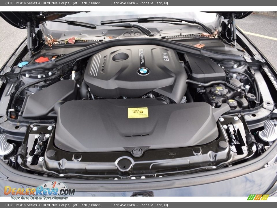 2018 BMW 4 Series 430i xDrive Coupe Jet Black / Black Photo #29
