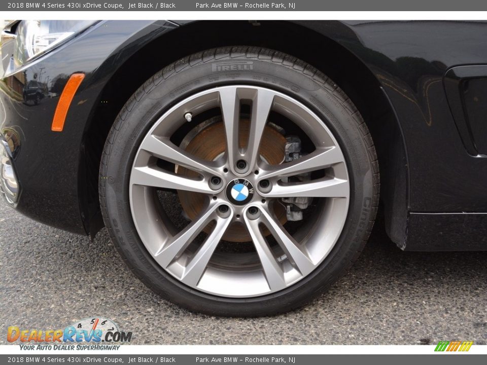 2018 BMW 4 Series 430i xDrive Coupe Jet Black / Black Photo #31