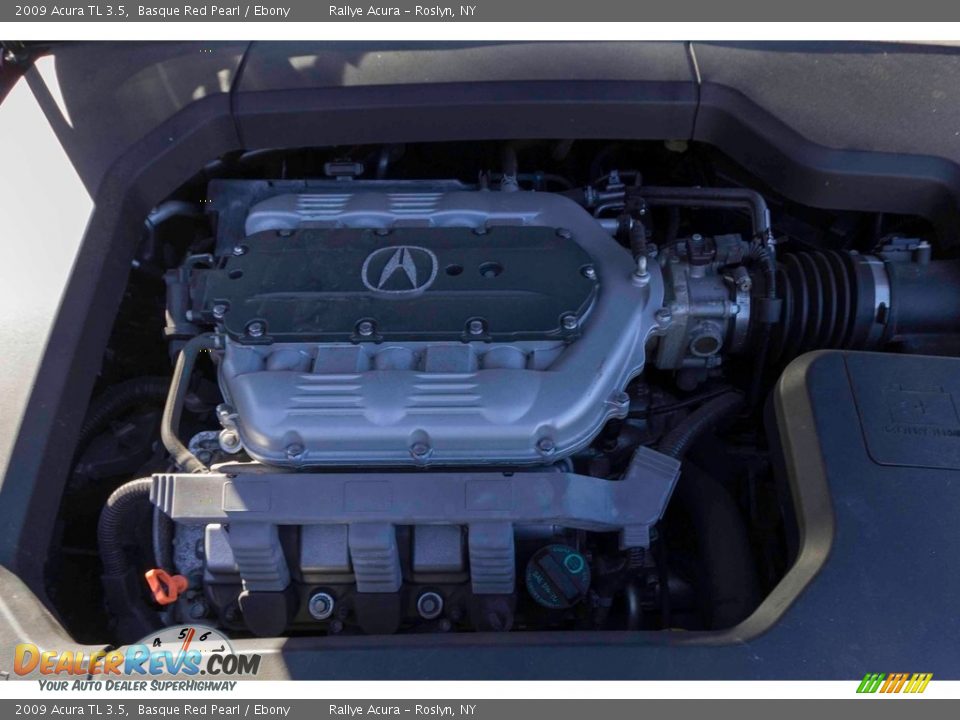 2009 Acura TL 3.5 Basque Red Pearl / Ebony Photo #10
