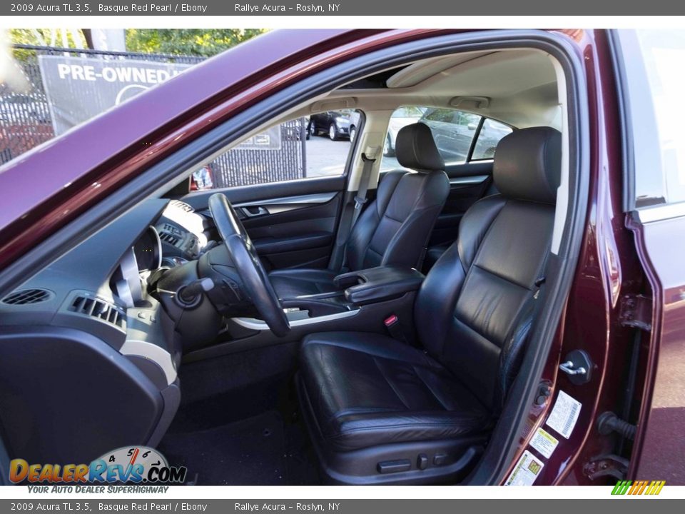 2009 Acura TL 3.5 Basque Red Pearl / Ebony Photo #15