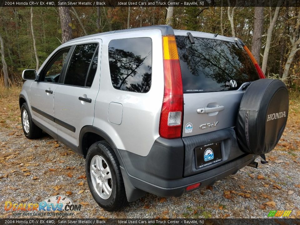 2004 Honda CR-V EX 4WD Satin Silver Metallic / Black Photo #3