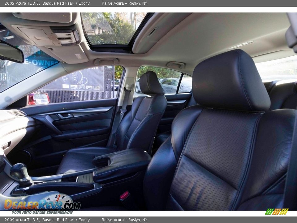 2009 Acura TL 3.5 Basque Red Pearl / Ebony Photo #16