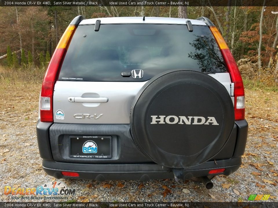 2004 Honda CR-V EX 4WD Satin Silver Metallic / Black Photo #4