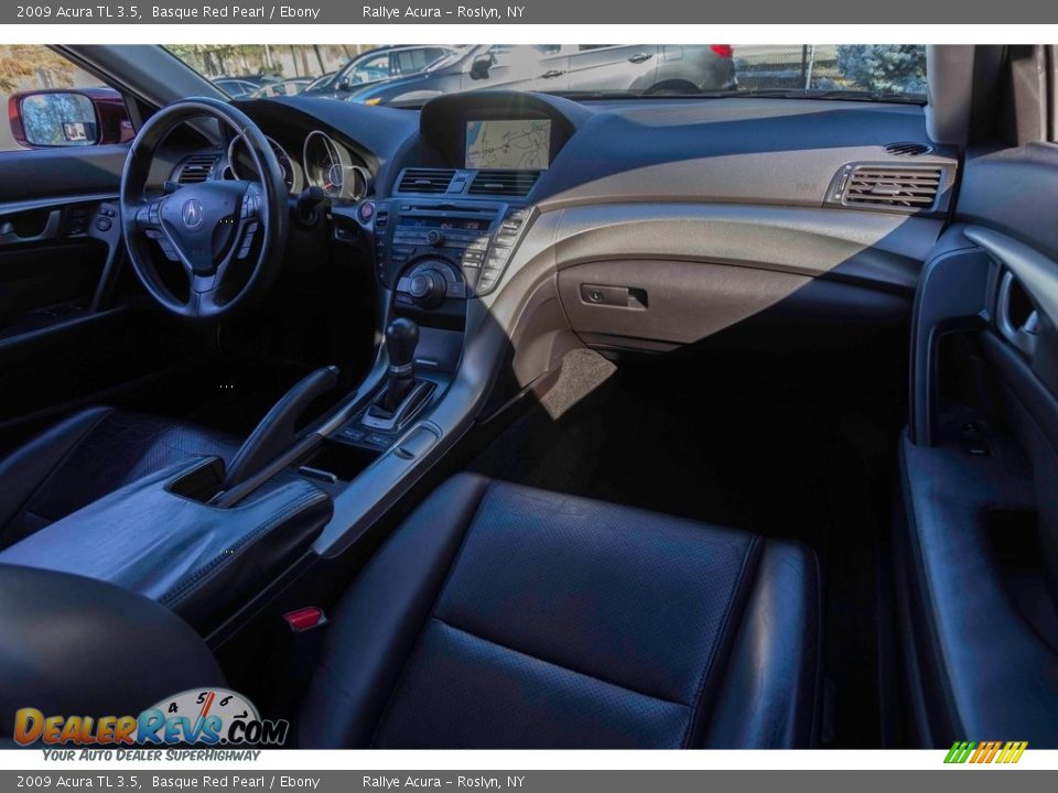2009 Acura TL 3.5 Basque Red Pearl / Ebony Photo #18
