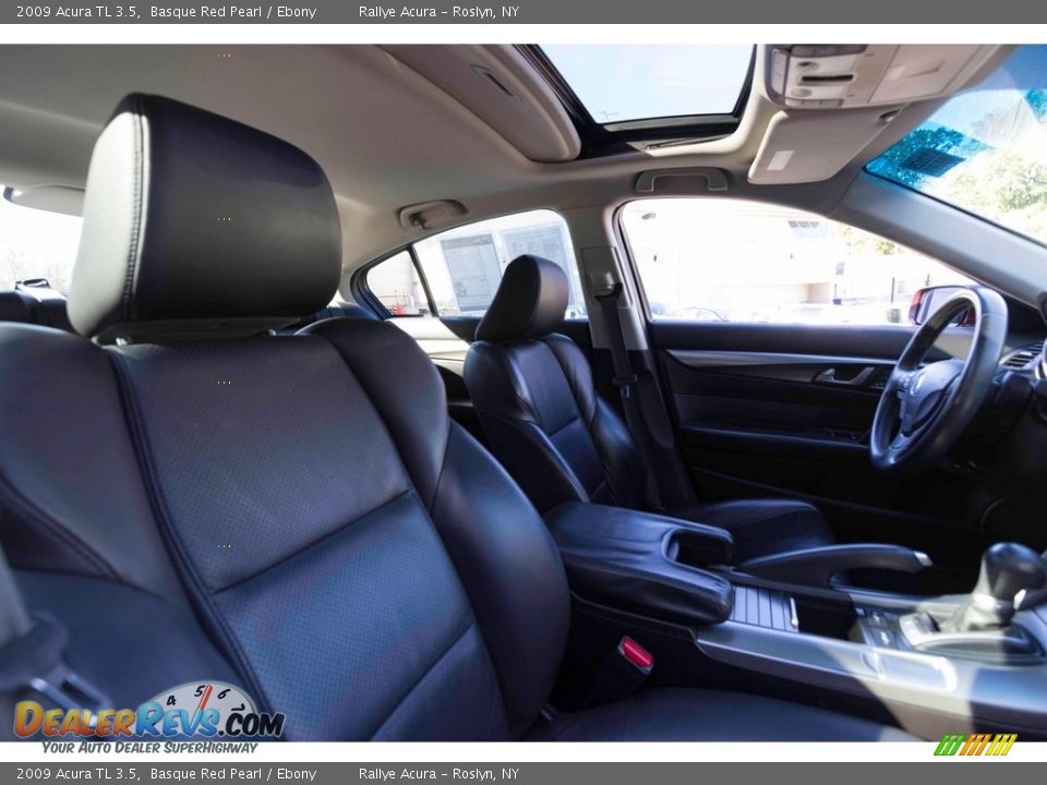 2009 Acura TL 3.5 Basque Red Pearl / Ebony Photo #19