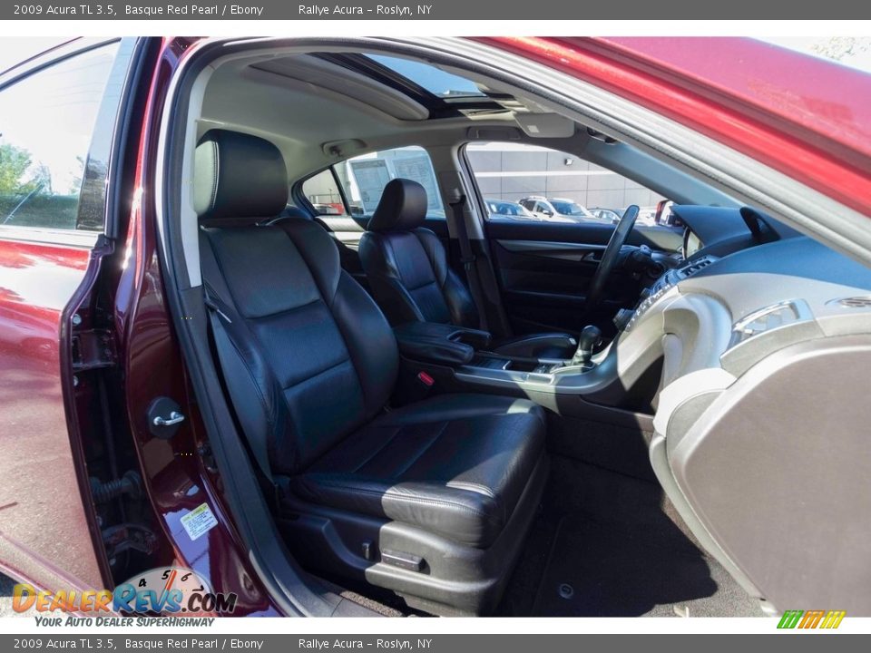 2009 Acura TL 3.5 Basque Red Pearl / Ebony Photo #20