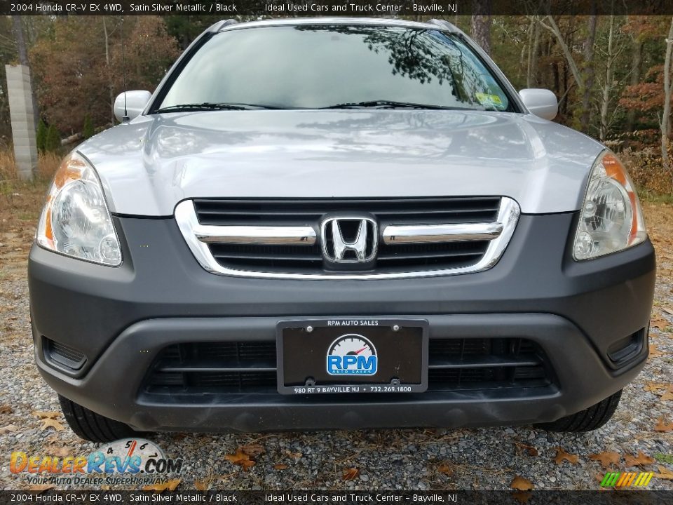 2004 Honda CR-V EX 4WD Satin Silver Metallic / Black Photo #8