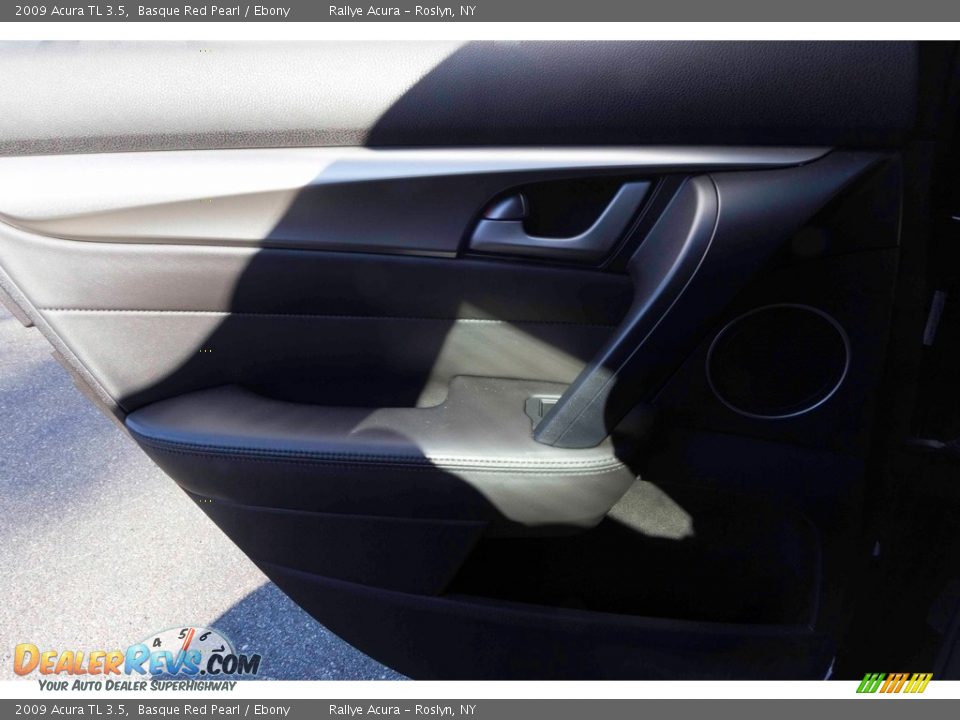 2009 Acura TL 3.5 Basque Red Pearl / Ebony Photo #30