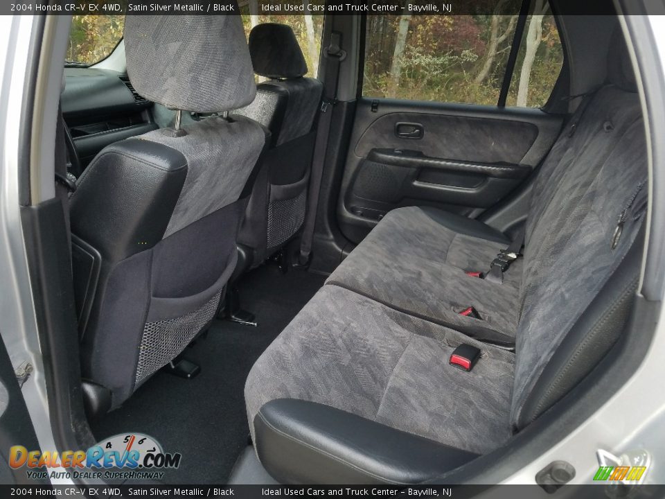 2004 Honda CR-V EX 4WD Satin Silver Metallic / Black Photo #14