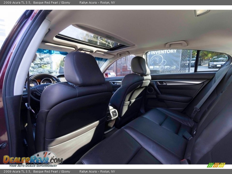 2009 Acura TL 3.5 Basque Red Pearl / Ebony Photo #31