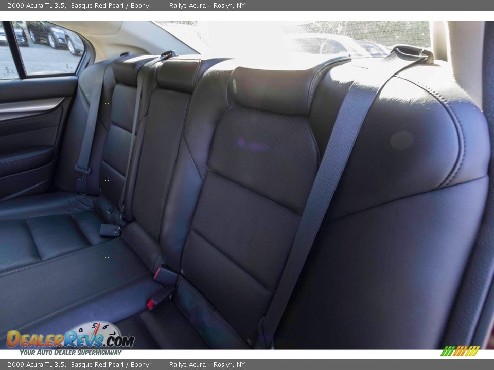2009 Acura TL 3.5 Basque Red Pearl / Ebony Photo #32