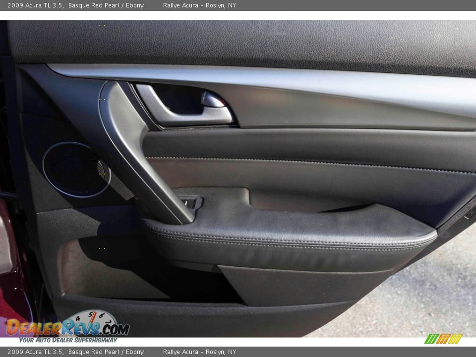 2009 Acura TL 3.5 Basque Red Pearl / Ebony Photo #33