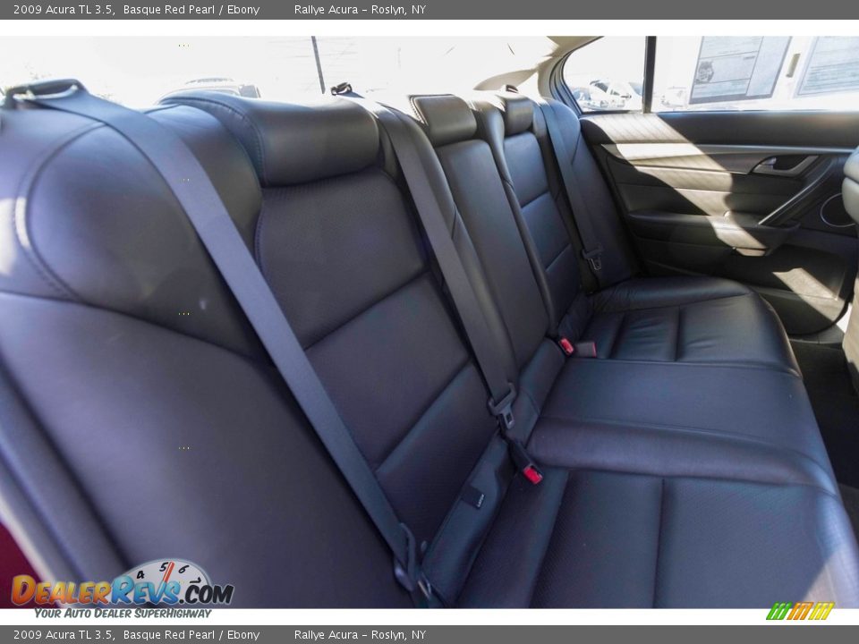 2009 Acura TL 3.5 Basque Red Pearl / Ebony Photo #34