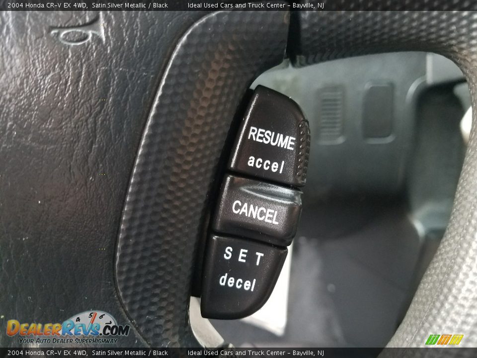 2004 Honda CR-V EX 4WD Satin Silver Metallic / Black Photo #17