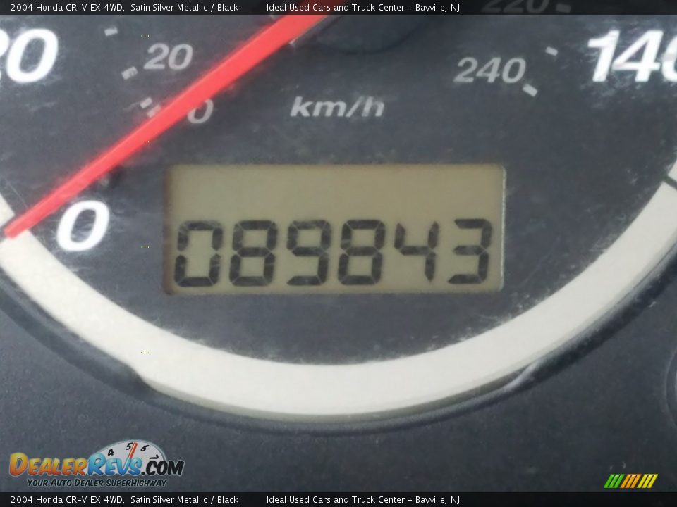2004 Honda CR-V EX 4WD Satin Silver Metallic / Black Photo #18