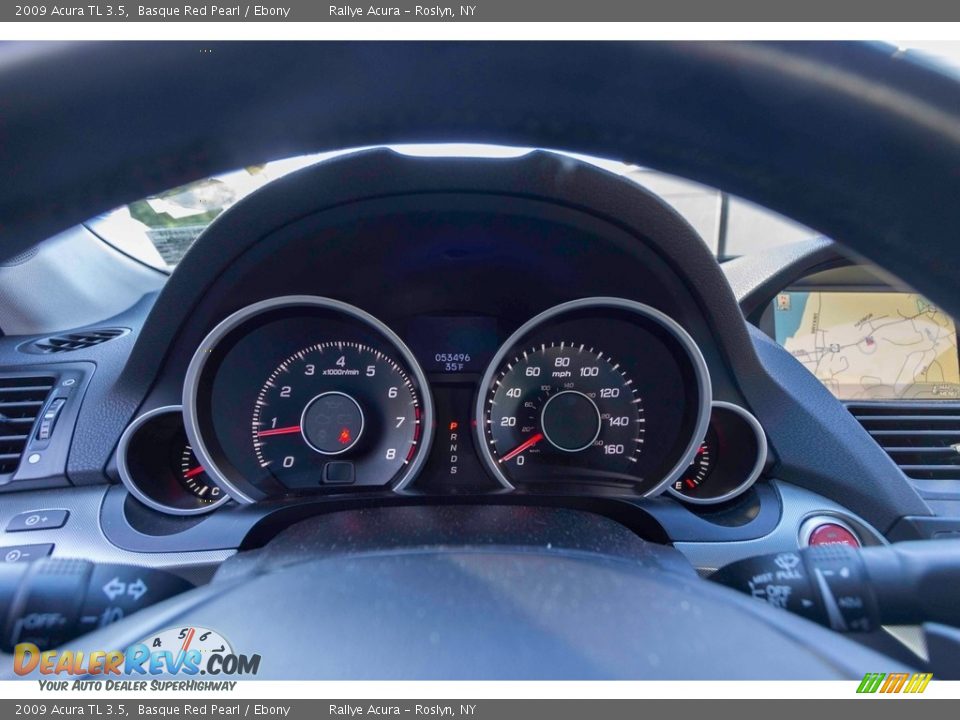 2009 Acura TL 3.5 Basque Red Pearl / Ebony Photo #36