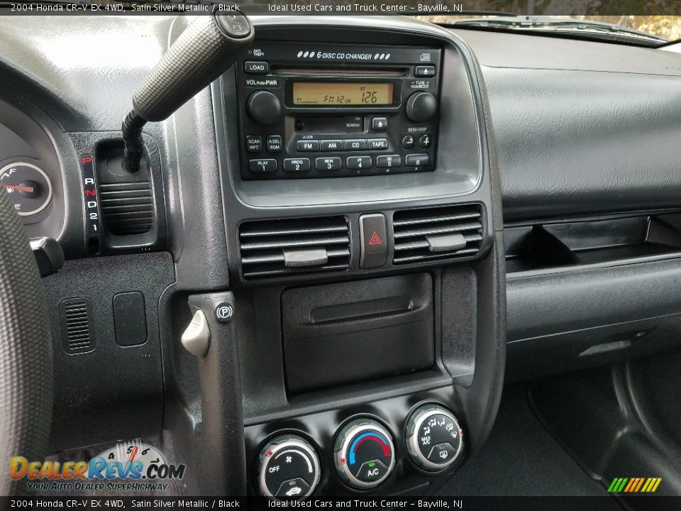 2004 Honda CR-V EX 4WD Satin Silver Metallic / Black Photo #19