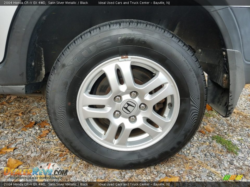 2004 Honda CR-V EX 4WD Satin Silver Metallic / Black Photo #22