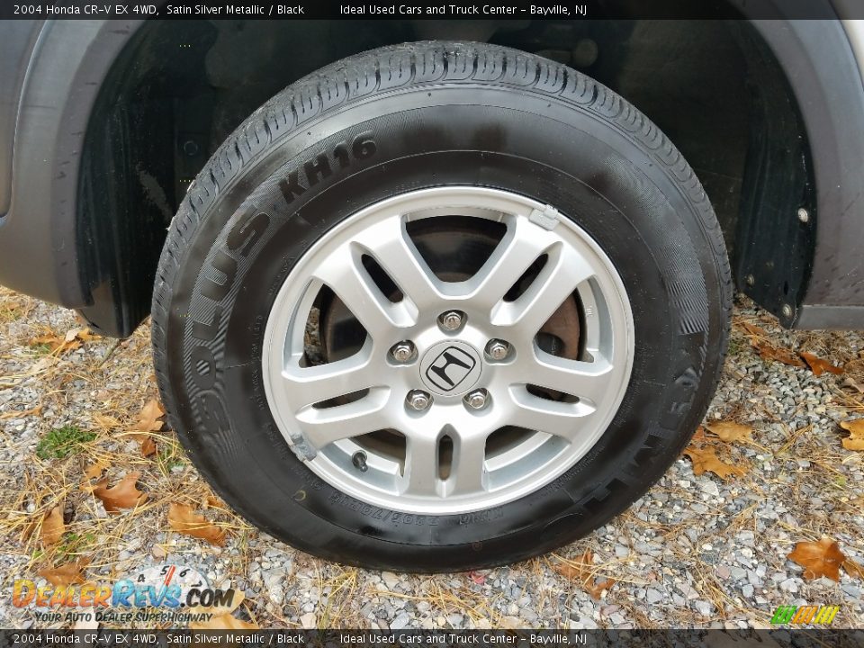2004 Honda CR-V EX 4WD Satin Silver Metallic / Black Photo #23