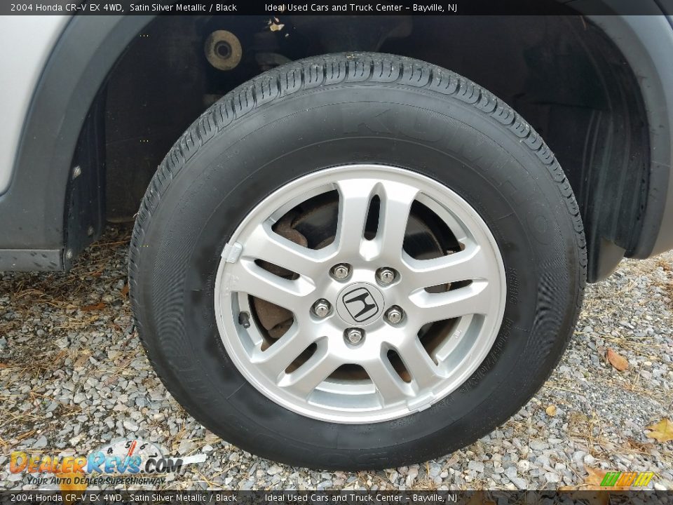 2004 Honda CR-V EX 4WD Satin Silver Metallic / Black Photo #24