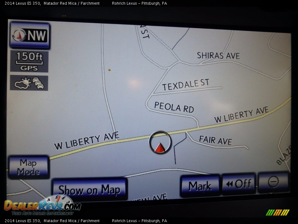 2014 Lexus ES 350 Matador Red Mica / Parchment Photo #9