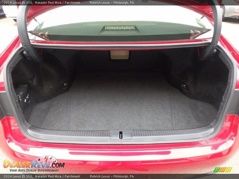 2014 Lexus ES 350 Matador Red Mica / Parchment Photo #16