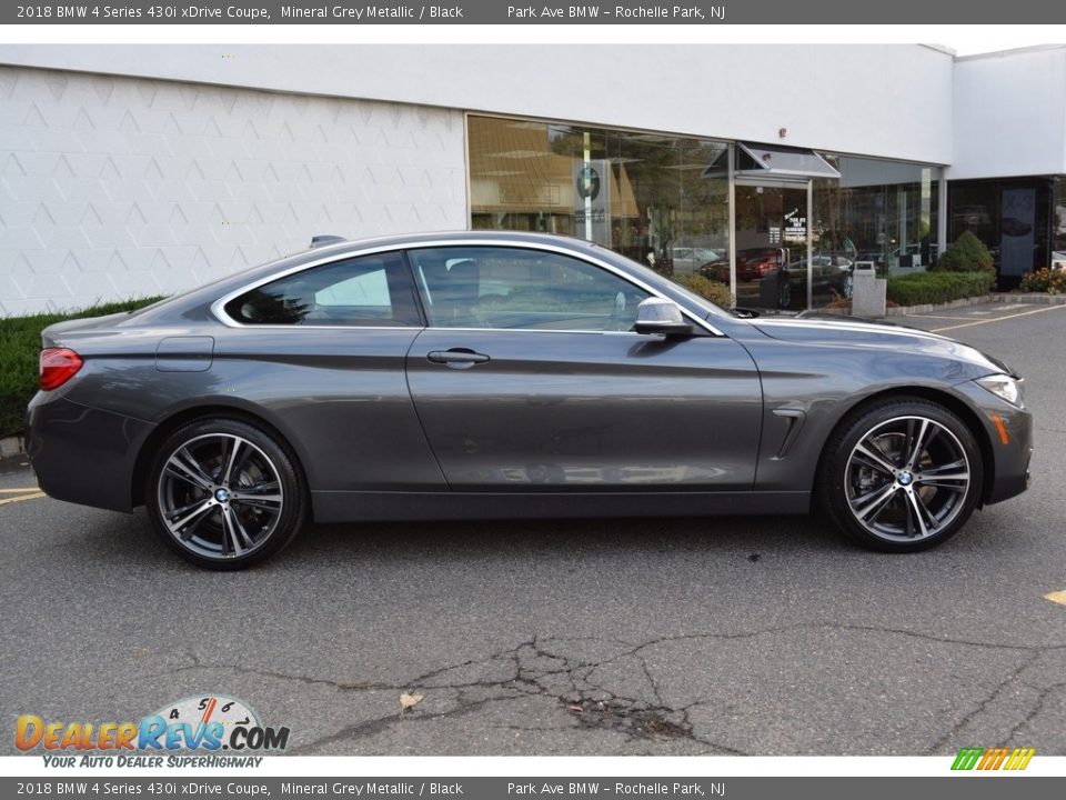 2018 BMW 4 Series 430i xDrive Coupe Mineral Grey Metallic / Black Photo #2
