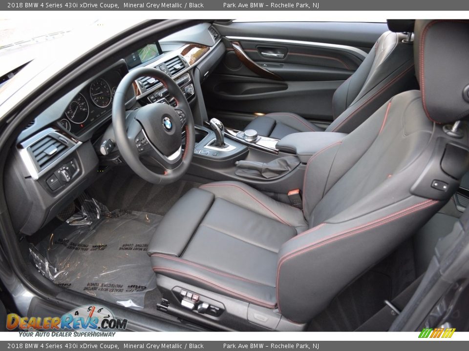 2018 BMW 4 Series 430i xDrive Coupe Mineral Grey Metallic / Black Photo #10