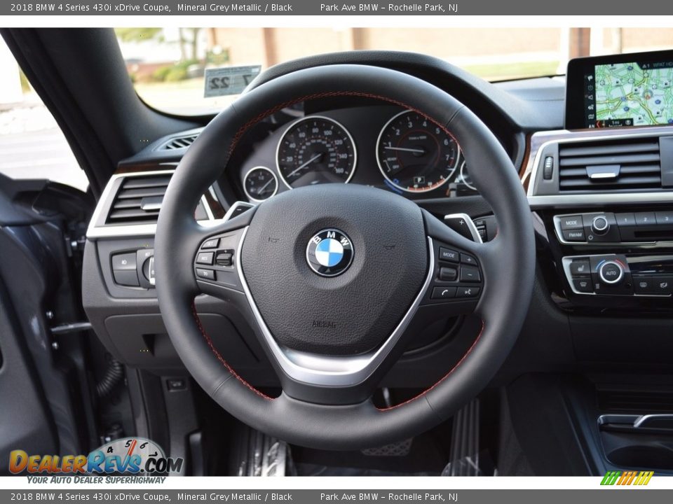 2018 BMW 4 Series 430i xDrive Coupe Mineral Grey Metallic / Black Photo #18