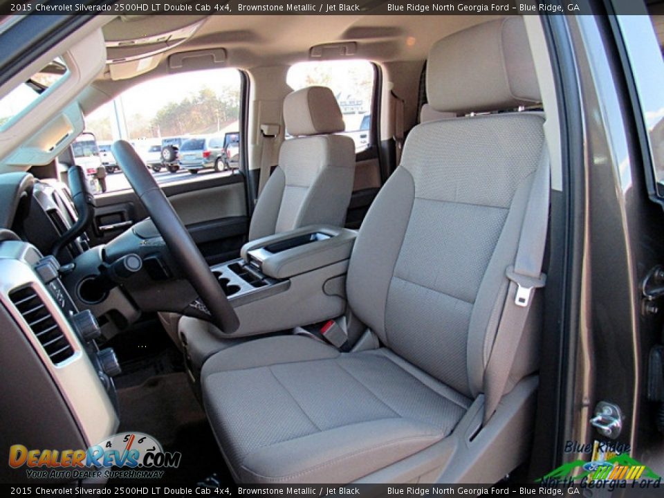 2015 Chevrolet Silverado 2500HD LT Double Cab 4x4 Brownstone Metallic / Jet Black Photo #5